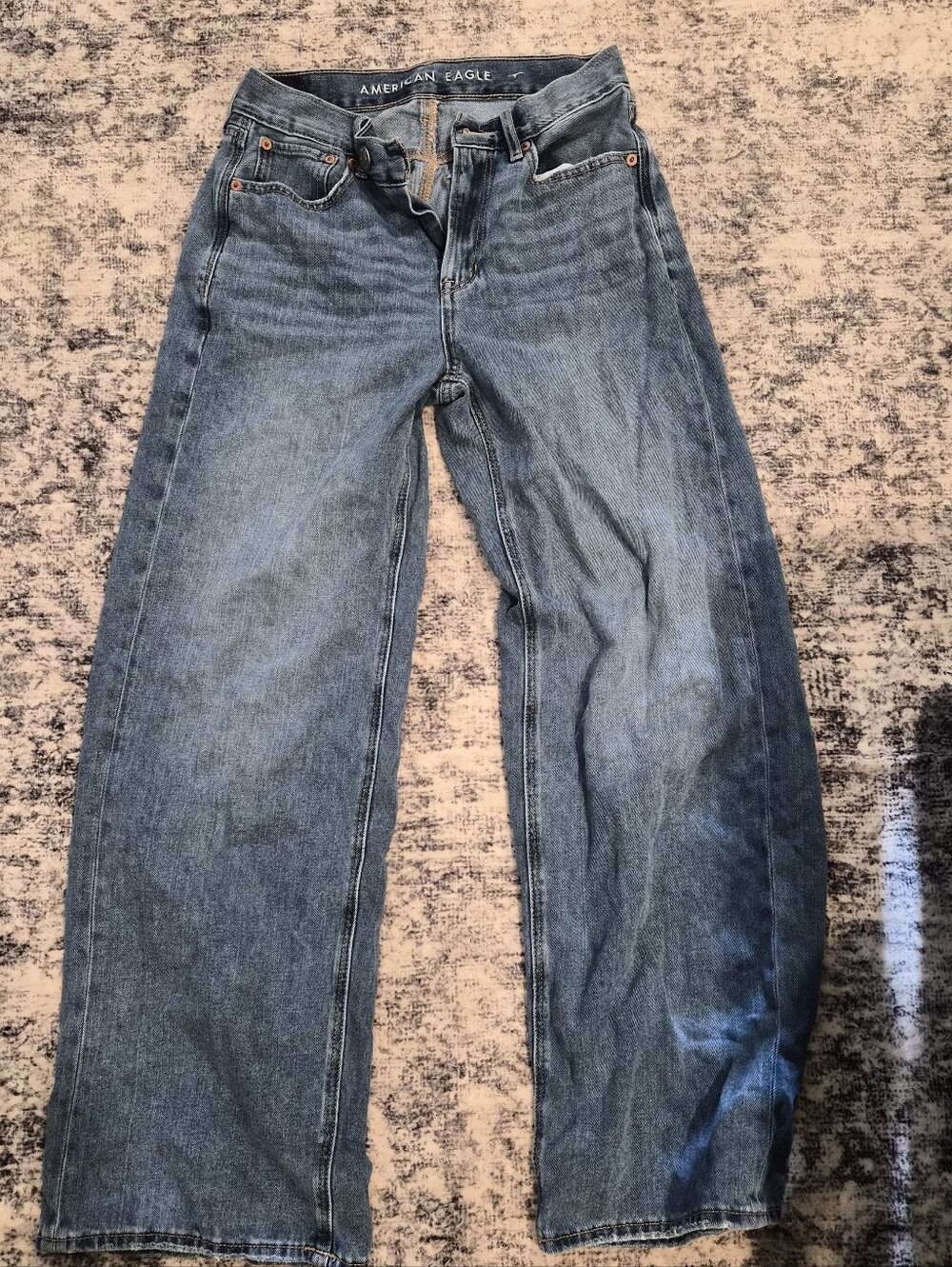 American Eagle Light Blue Skater Jeans - Blue Denim